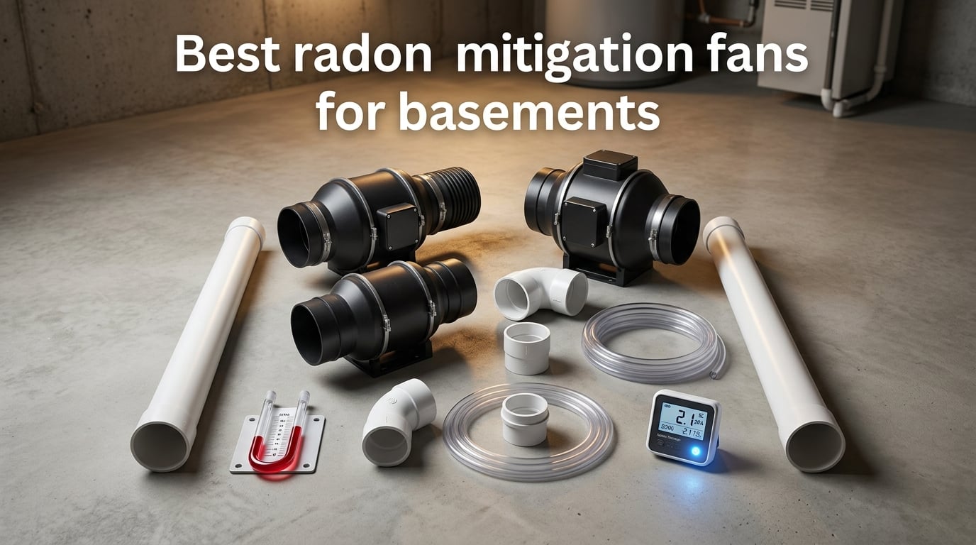 Best radon mitigation fans for basements