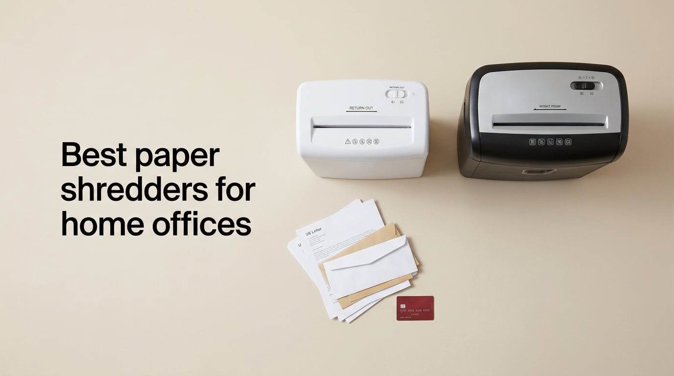 Best paper shredders for home offices