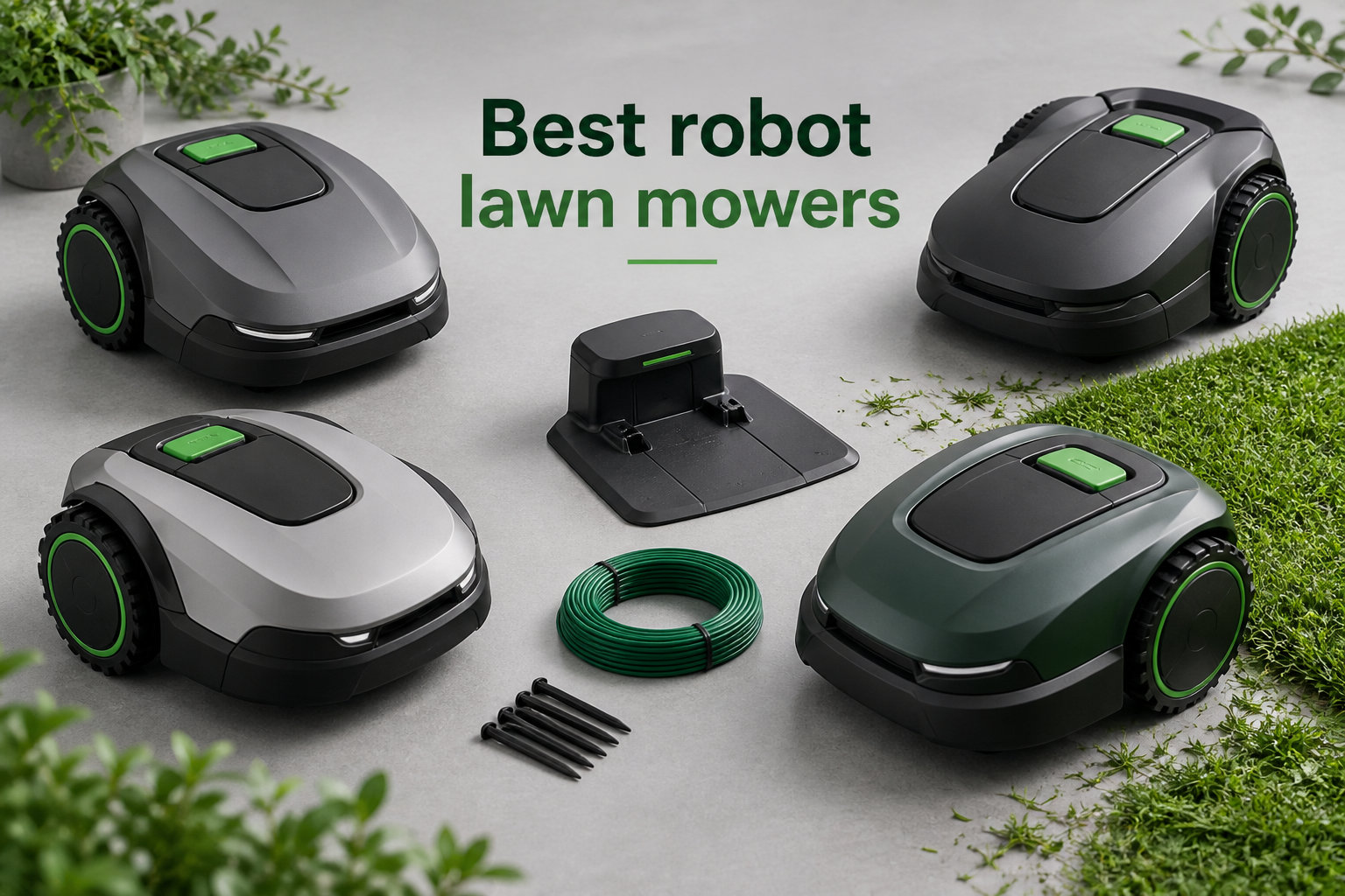 Best robot lawn mowers