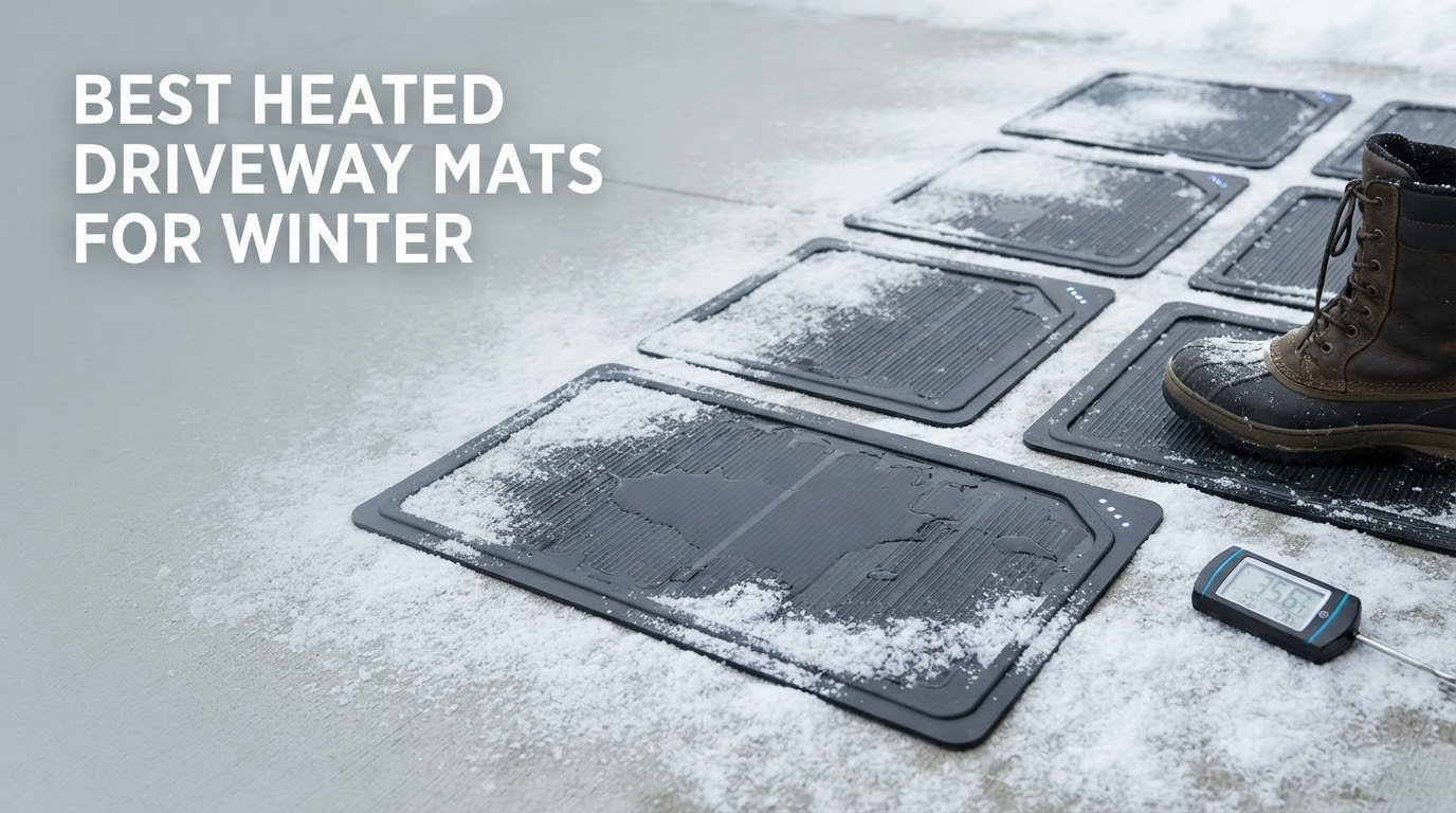 best heated driveway mats for winter