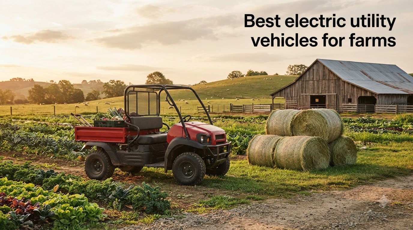 Best electric utility vehicles for farms