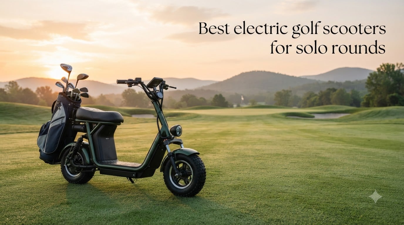Best electric golf scooters for solo rounds