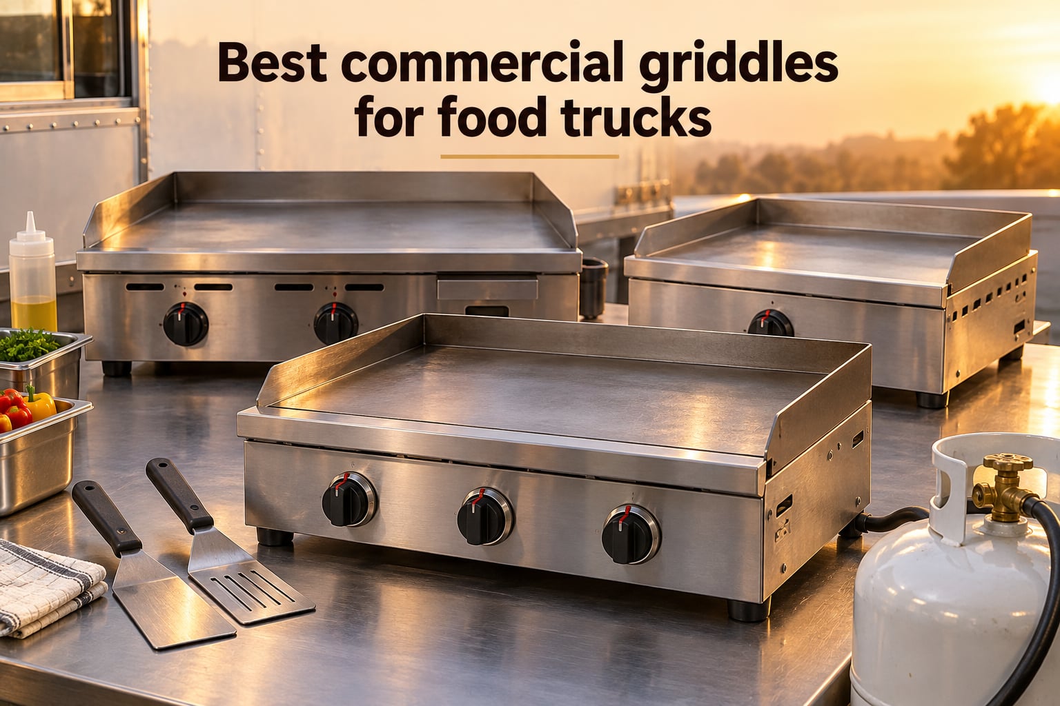 Best commercial griddles for food trucks