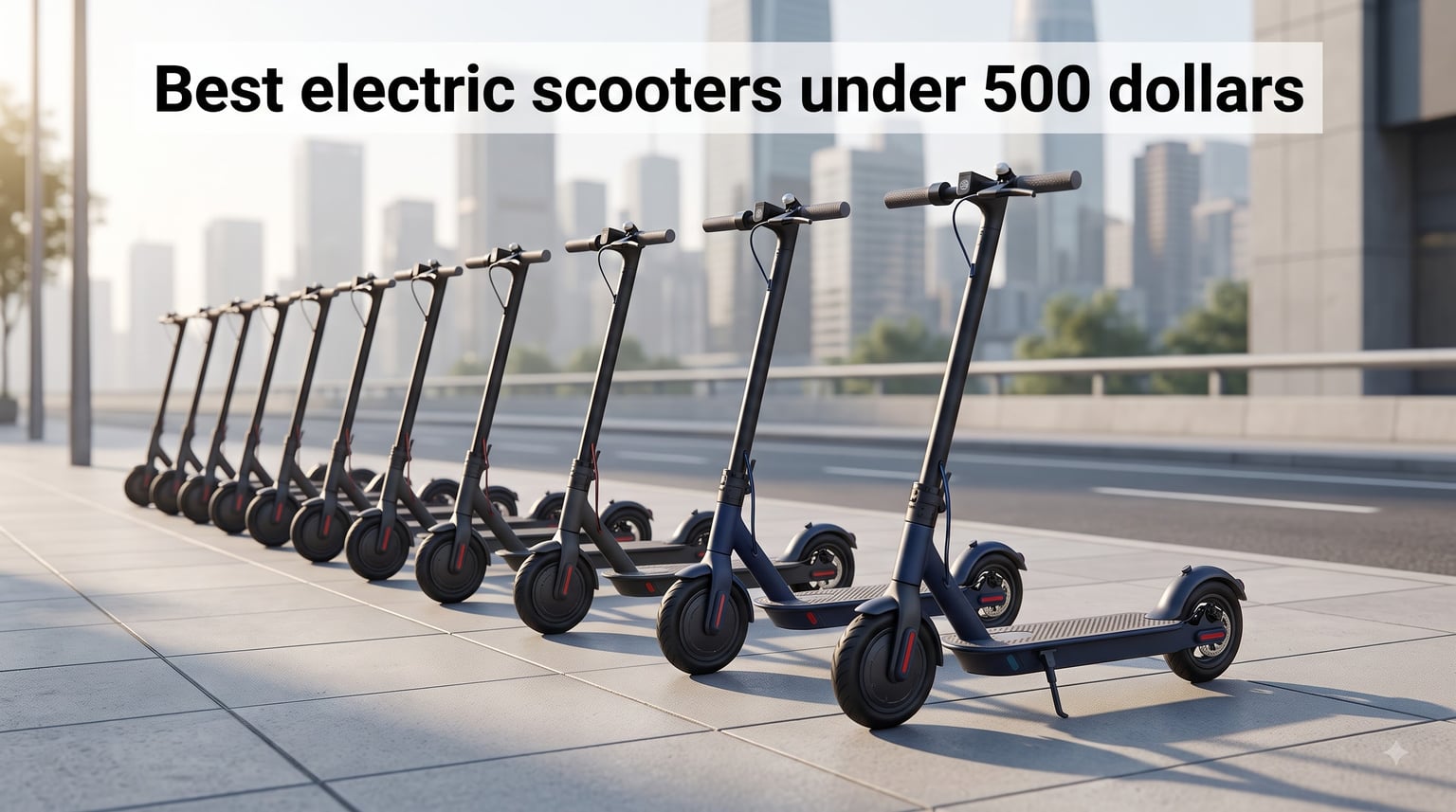 Best electric scooters under 500 dollars