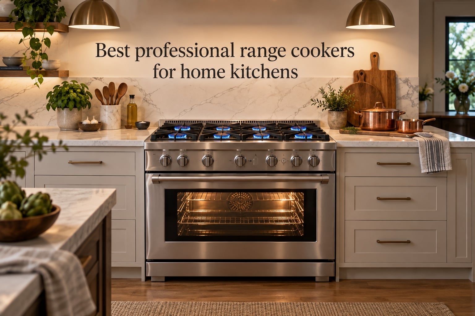 Best professional range cookers for home kitchens