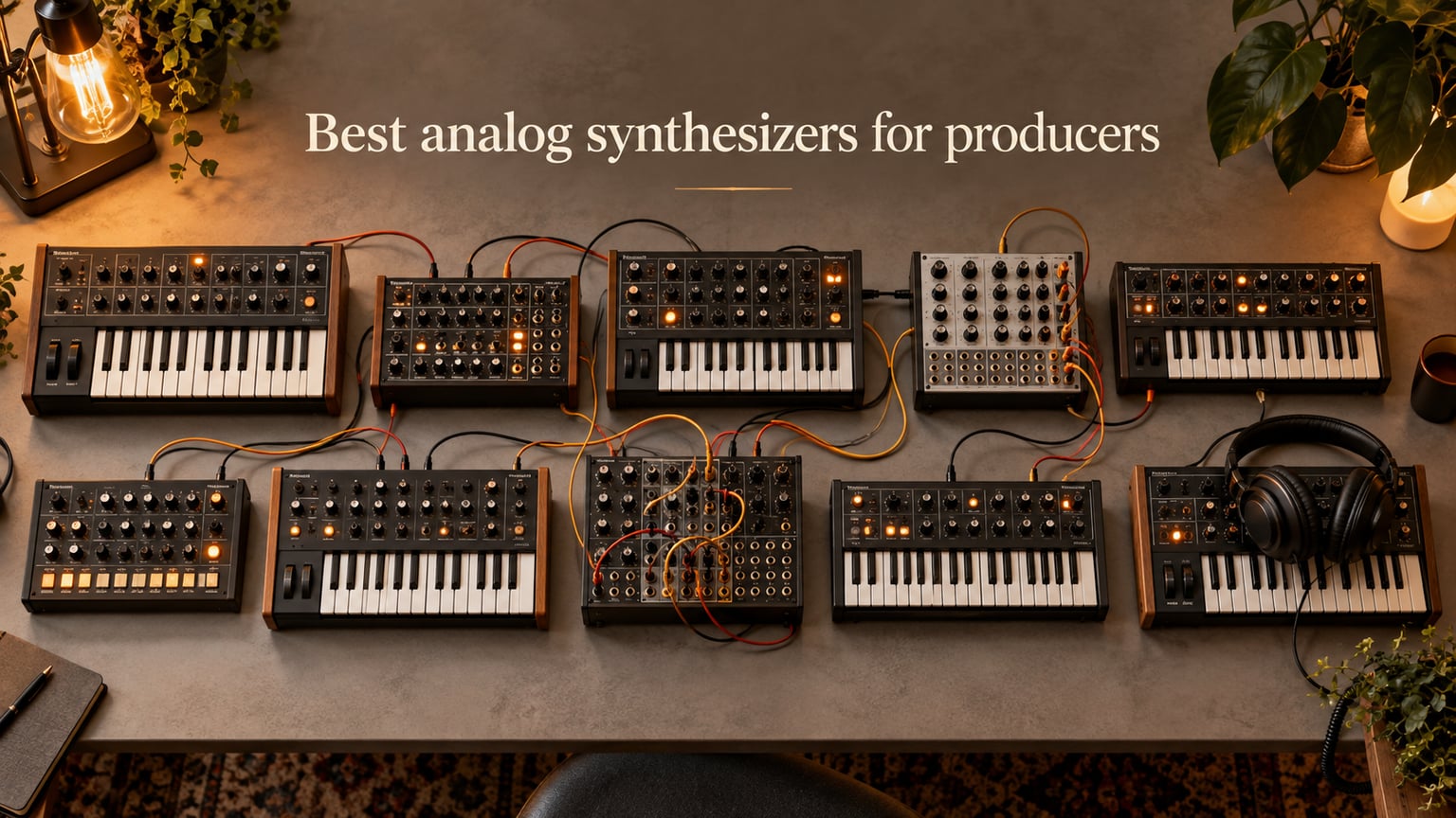 Best analog synthesizers for producers