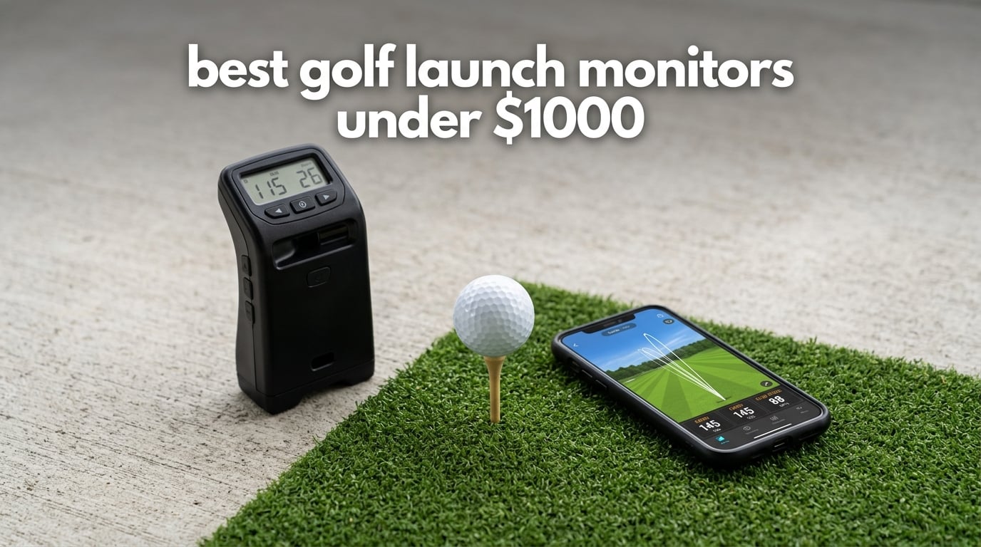best golf launch monitors under $1000