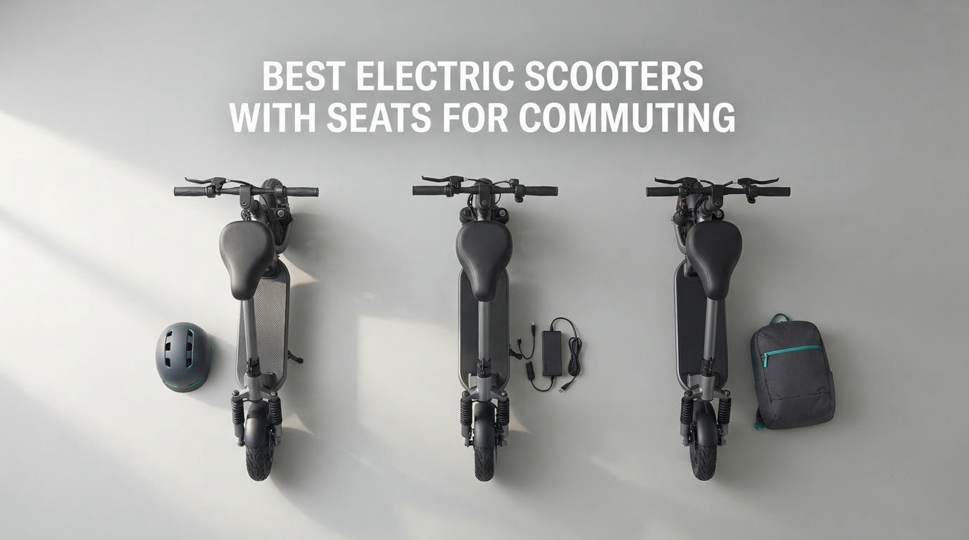 best electric scooters with seats for commuting