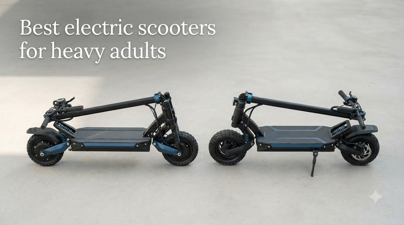 Best electric scooters for heavy adults