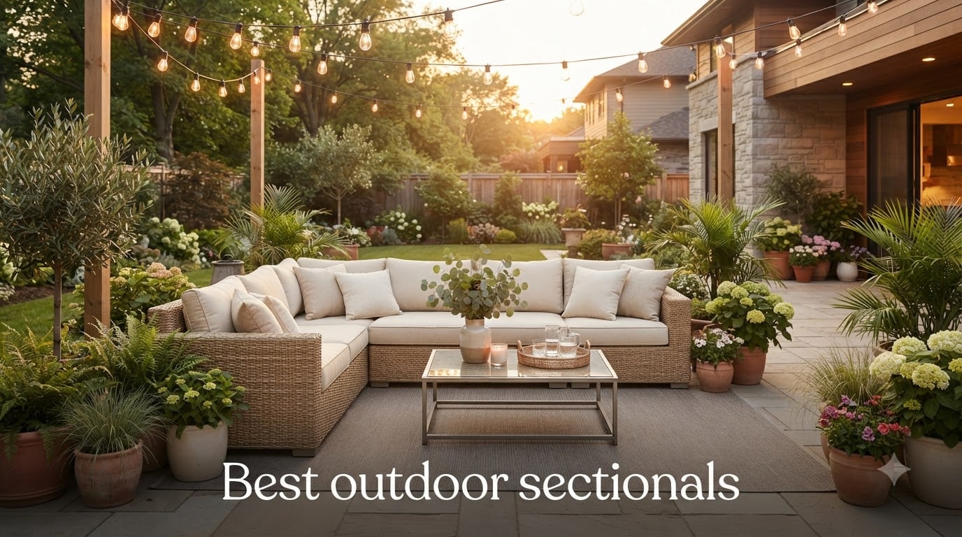 Best outdoor sectionals