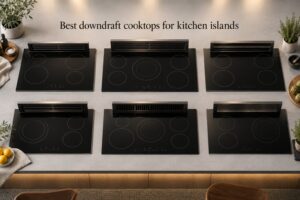 Best downdraft cooktops for kitchen islands