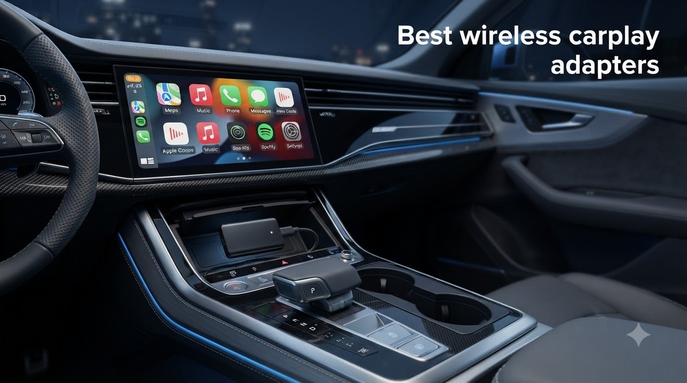 Best wireless carplay adapters