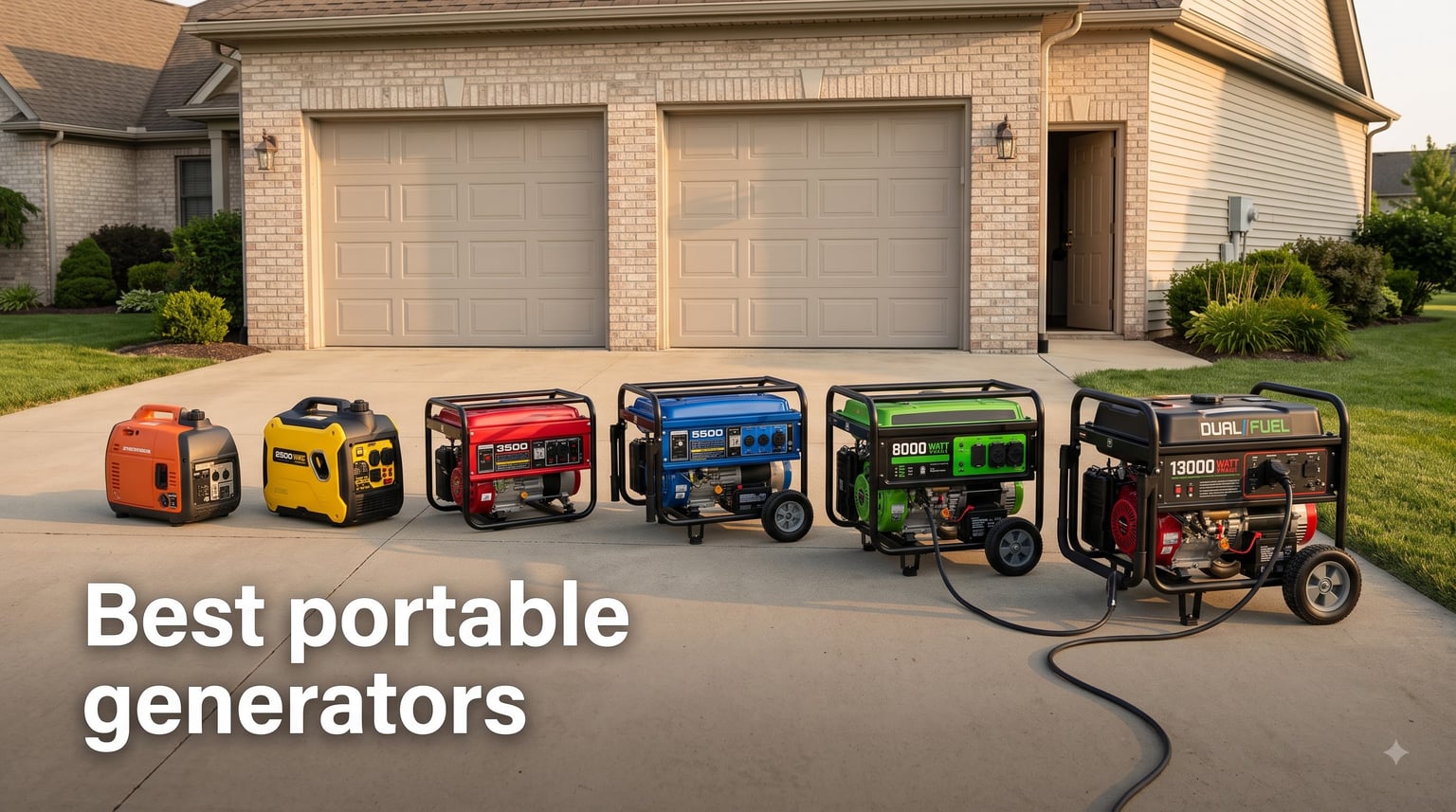 Best portable generators