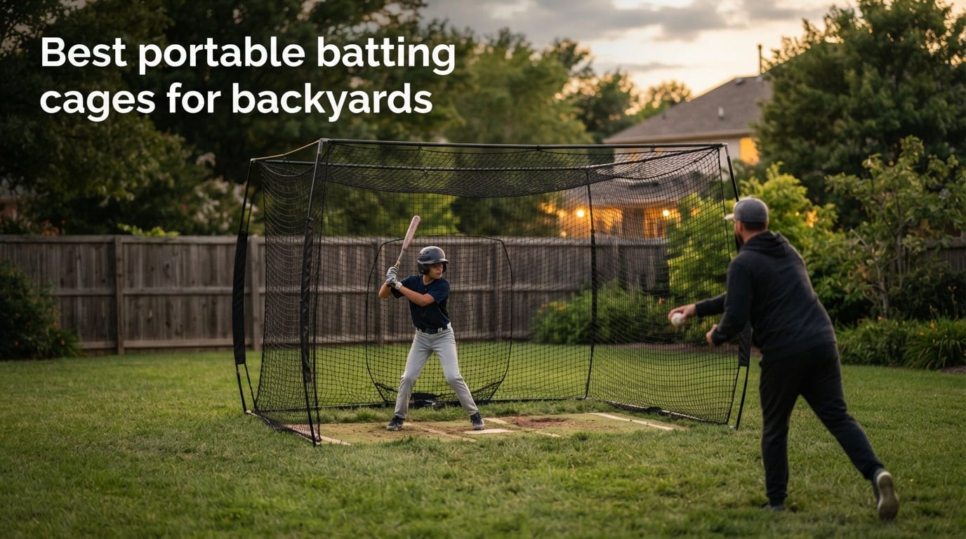 Best portable batting cages for backyards