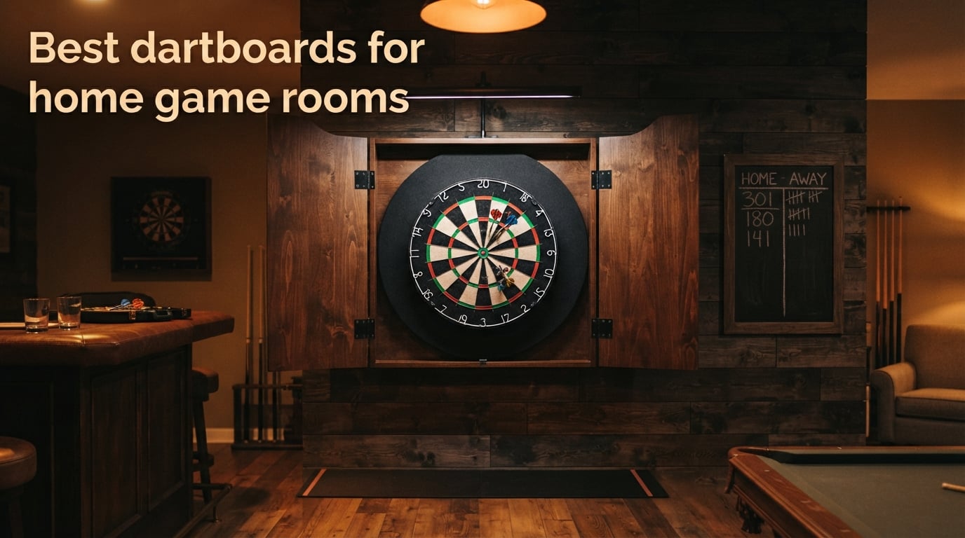 Best dartboards for home game rooms