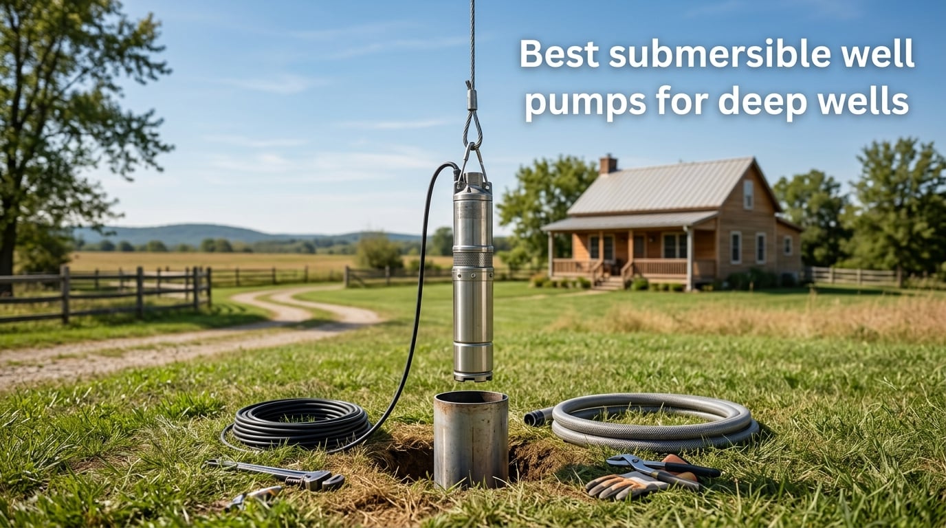 Best submersible well pumps for deep wells