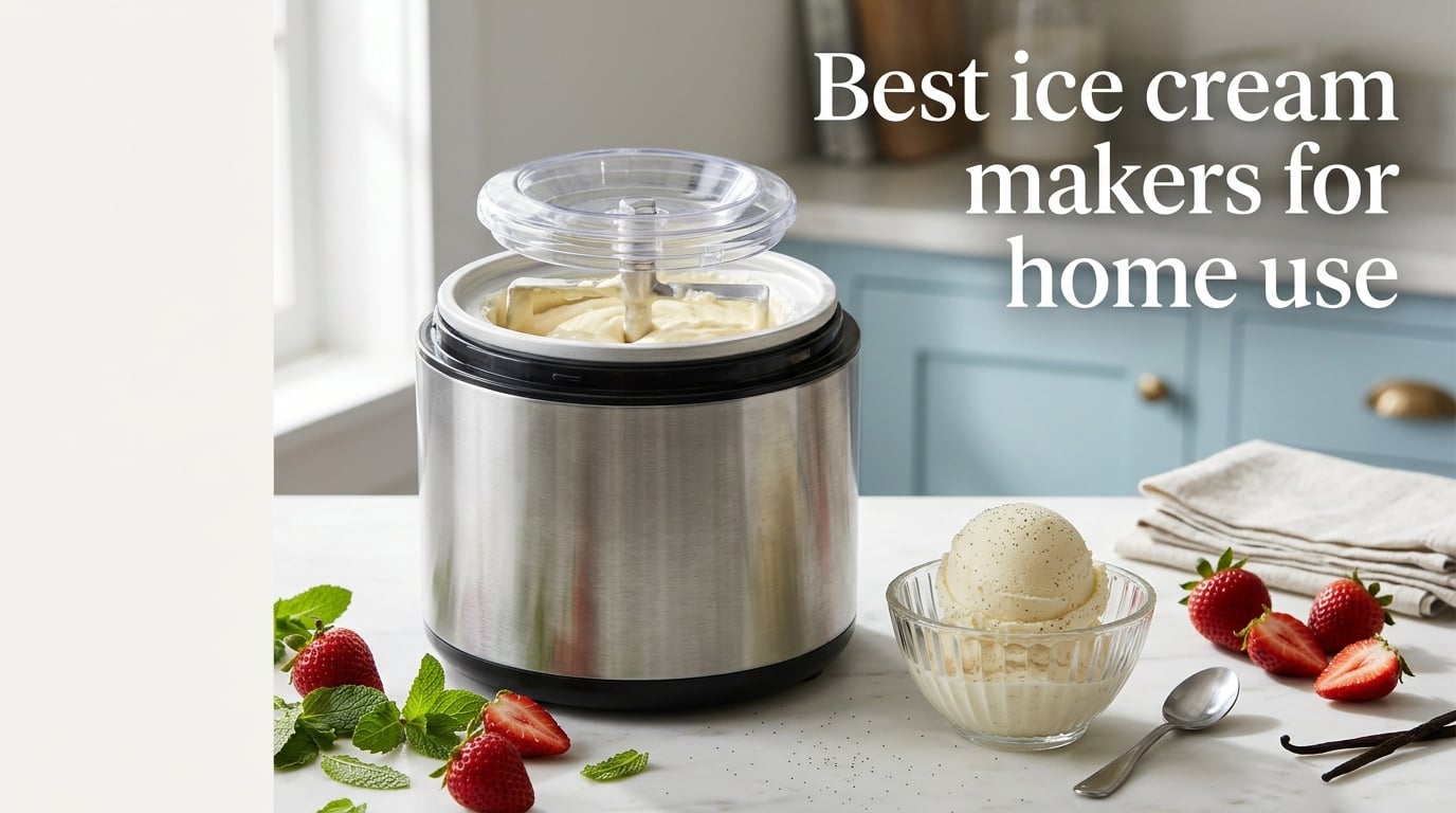 Best ice cream makers for home use