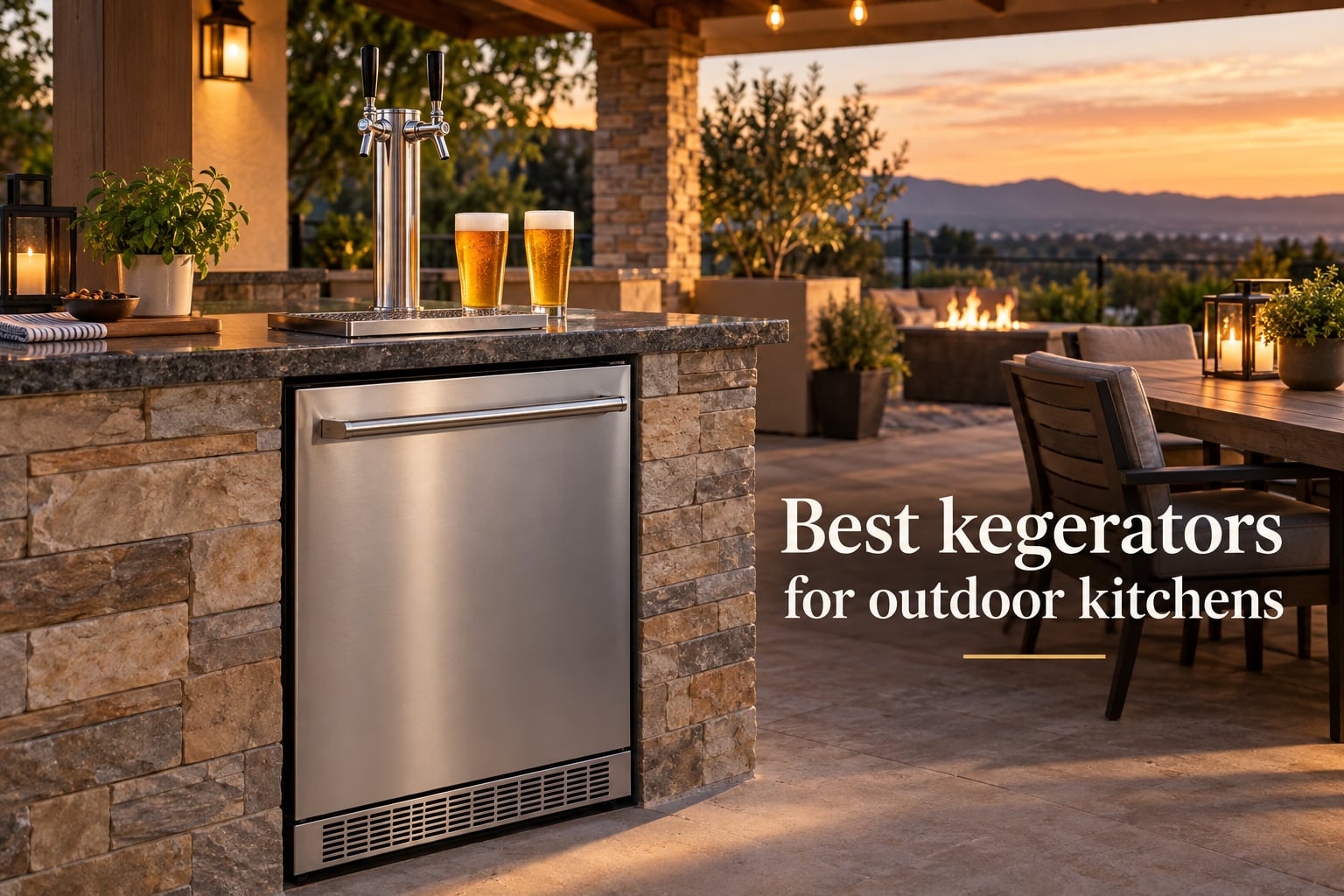 Best kegerators for outdoor kitchens