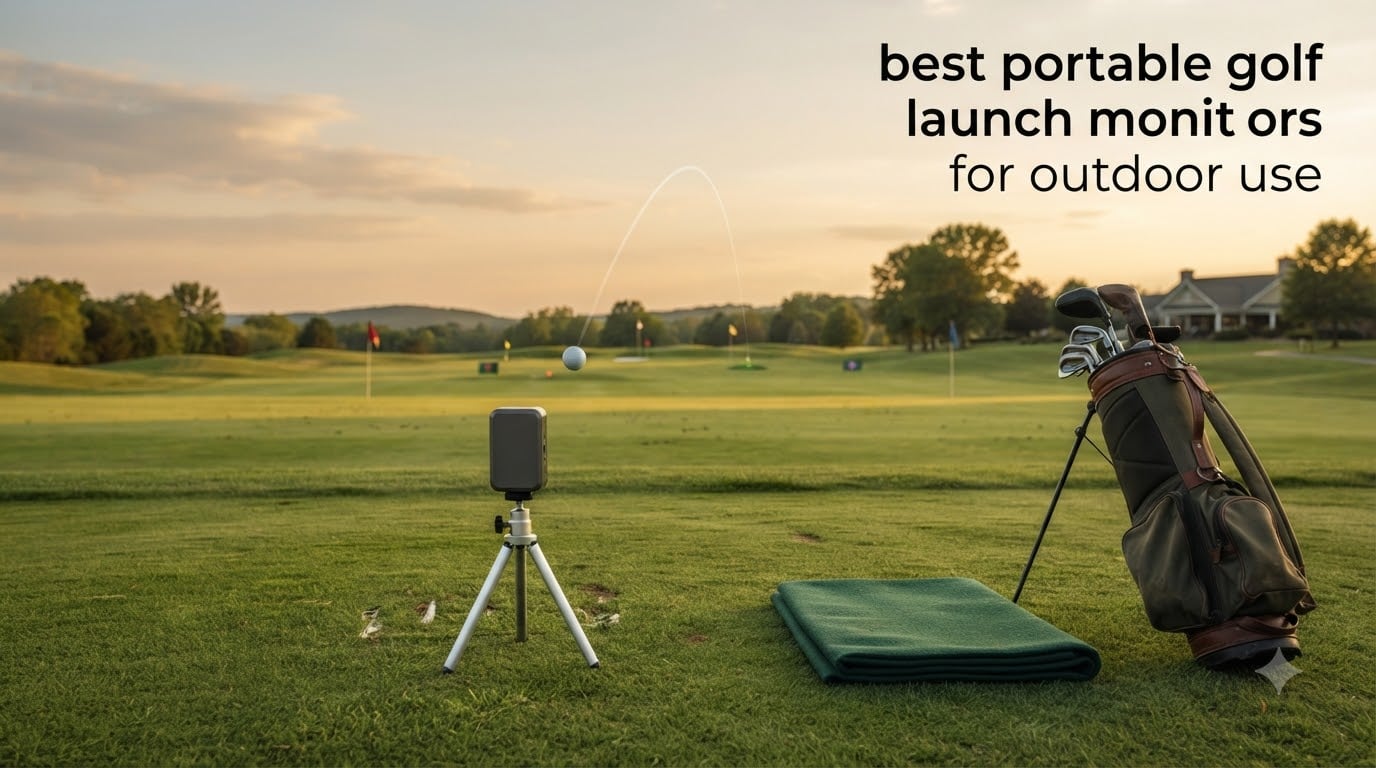 best portable golf launch monitors for outdoor use