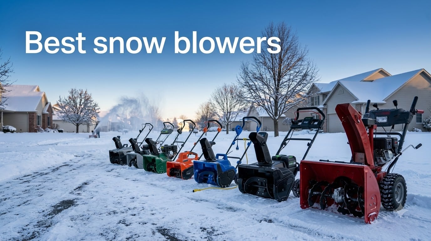 Best snow blowers