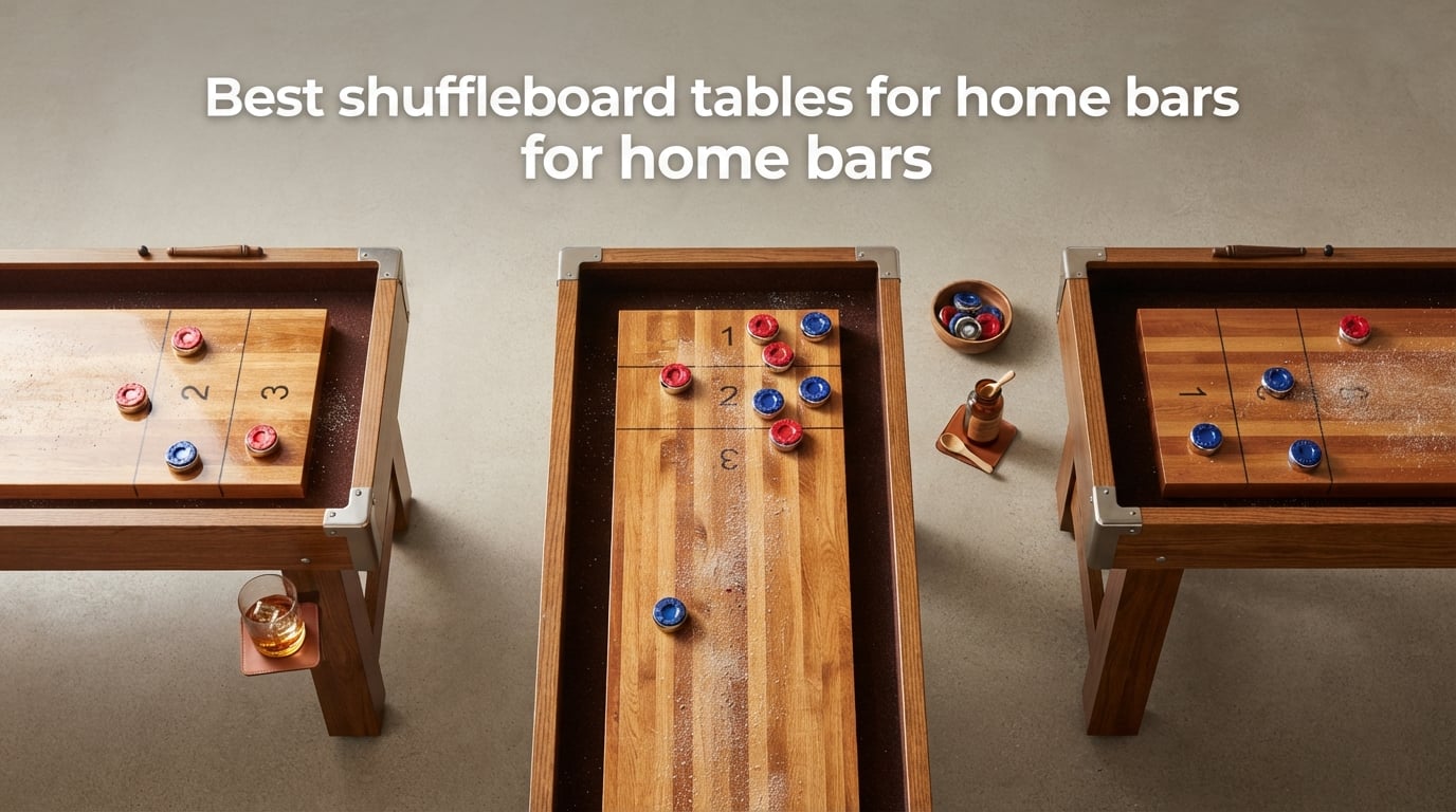 Best shuffleboard tables for home bars