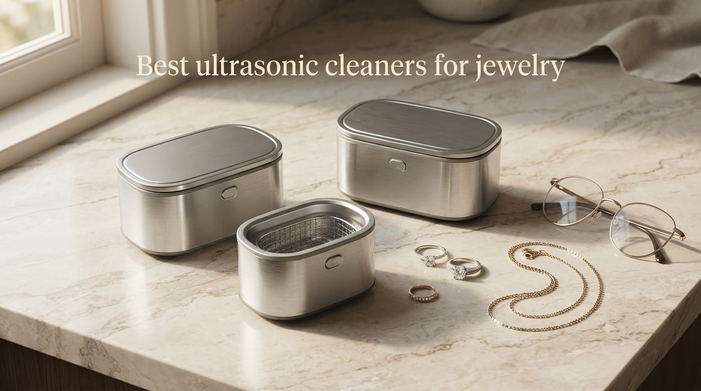 Best ultrasonic cleaners for jewelry