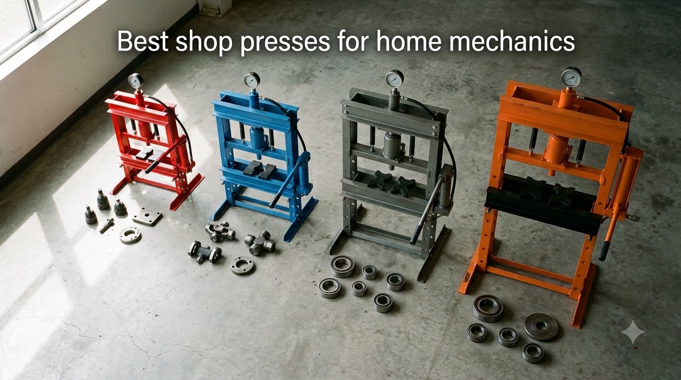 Best shop presses for home mechanics