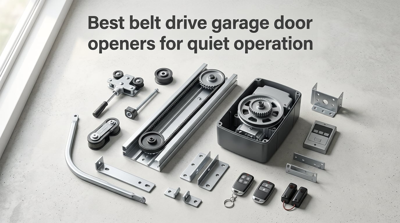 Best belt drive garage door openers for quiet operation
