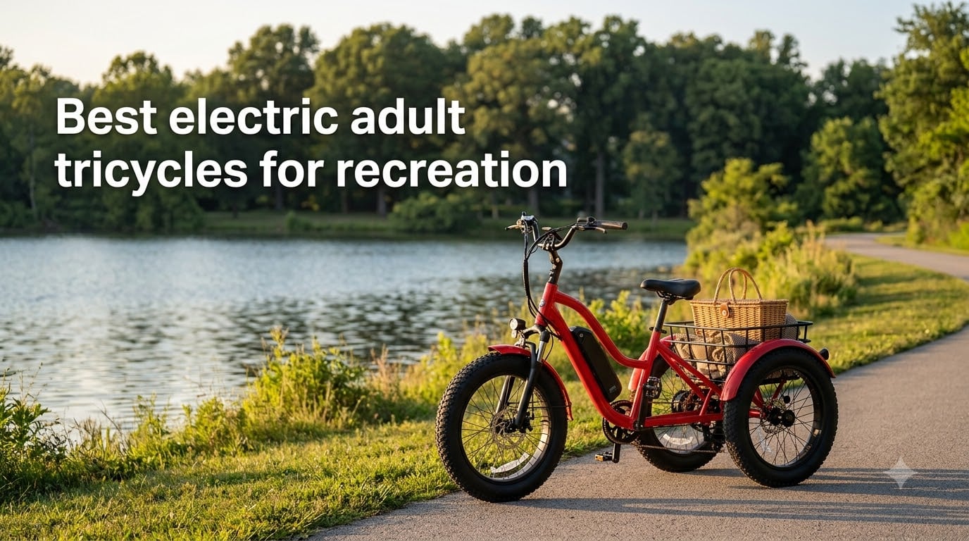 Best electric adult tricycles for recreation