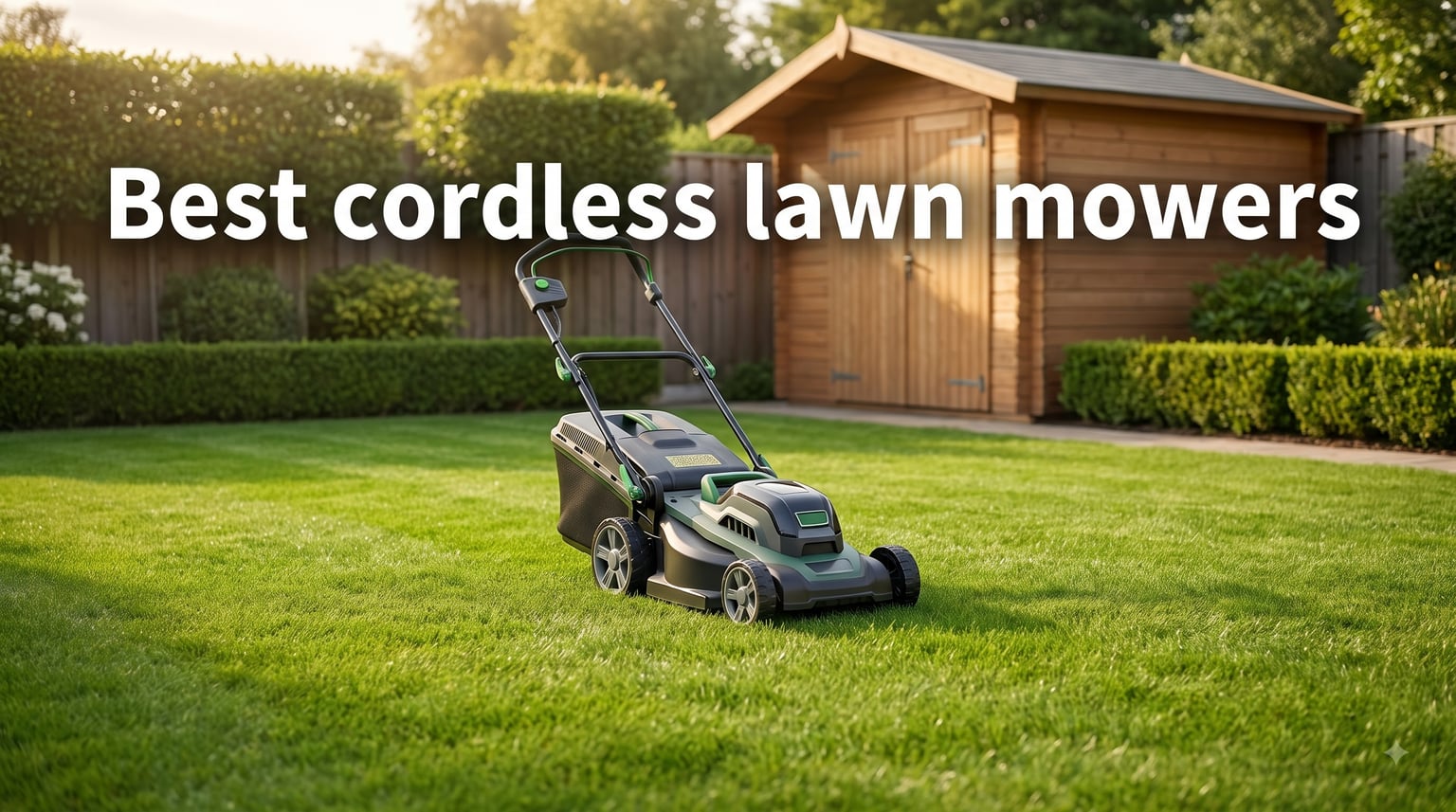Best cordless lawn mowers
