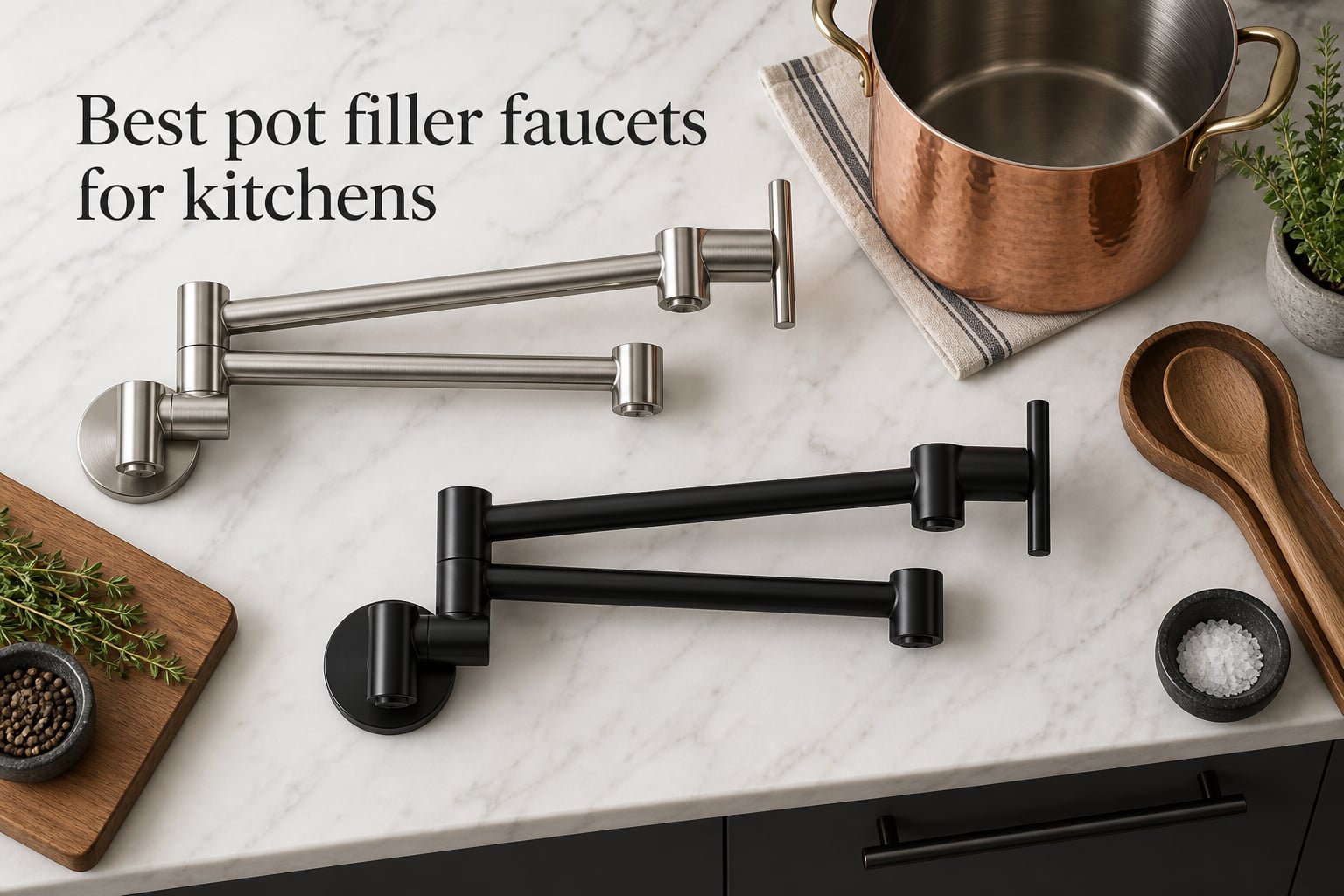 Best pot filler faucets for kitchens