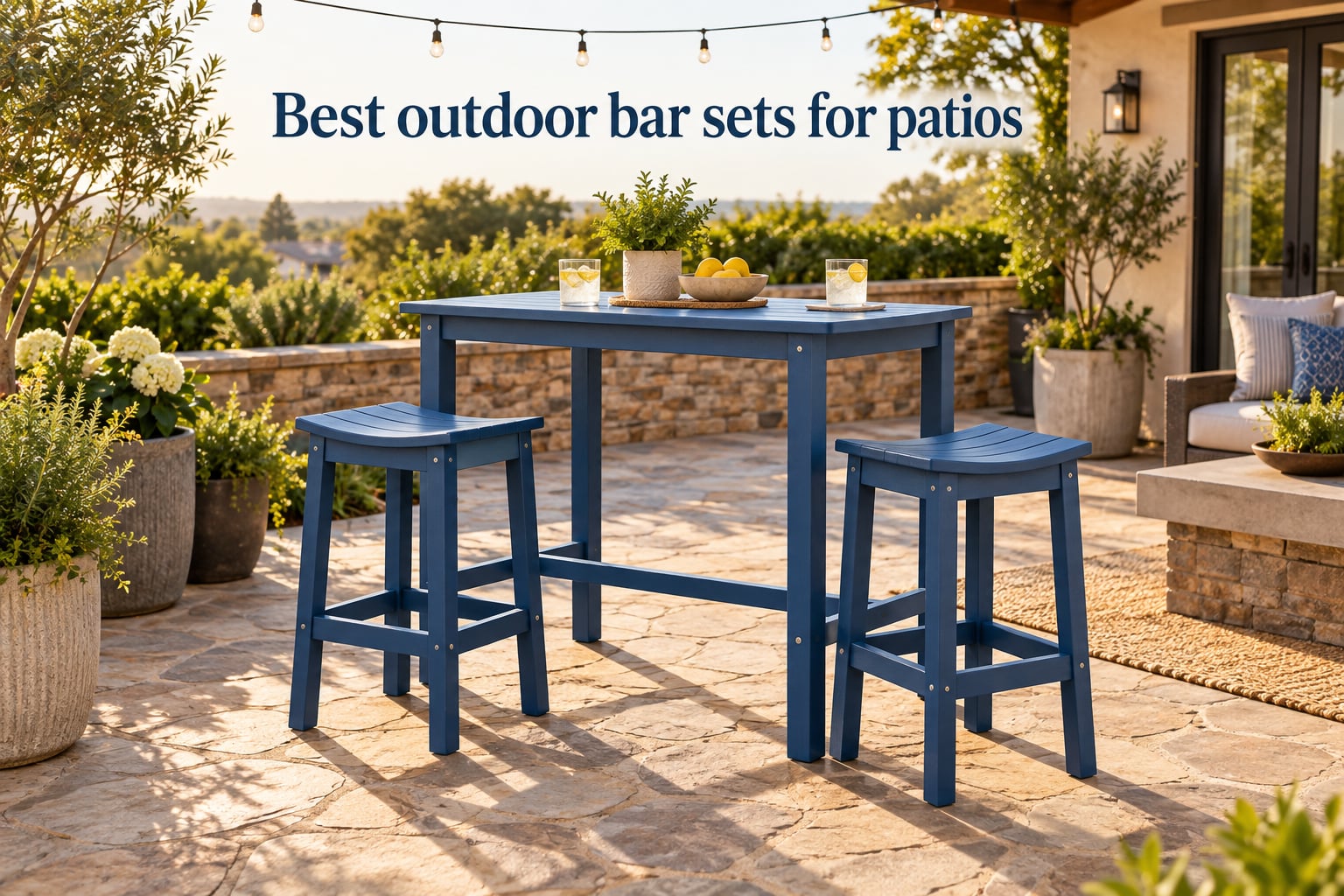 Best outdoor bar sets for patios