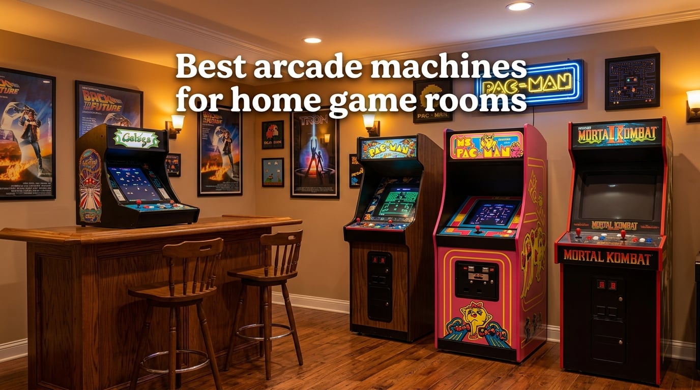 Best arcade machines for home game rooms