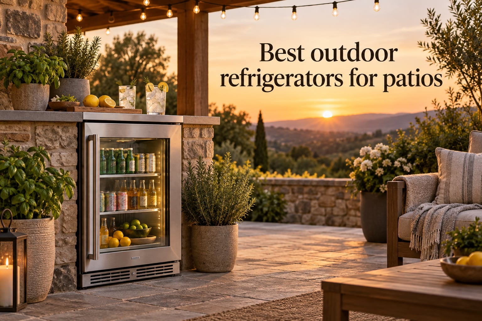 Best outdoor refrigerators for patios