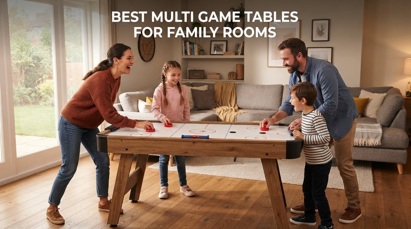 Best multi game tables for family rooms