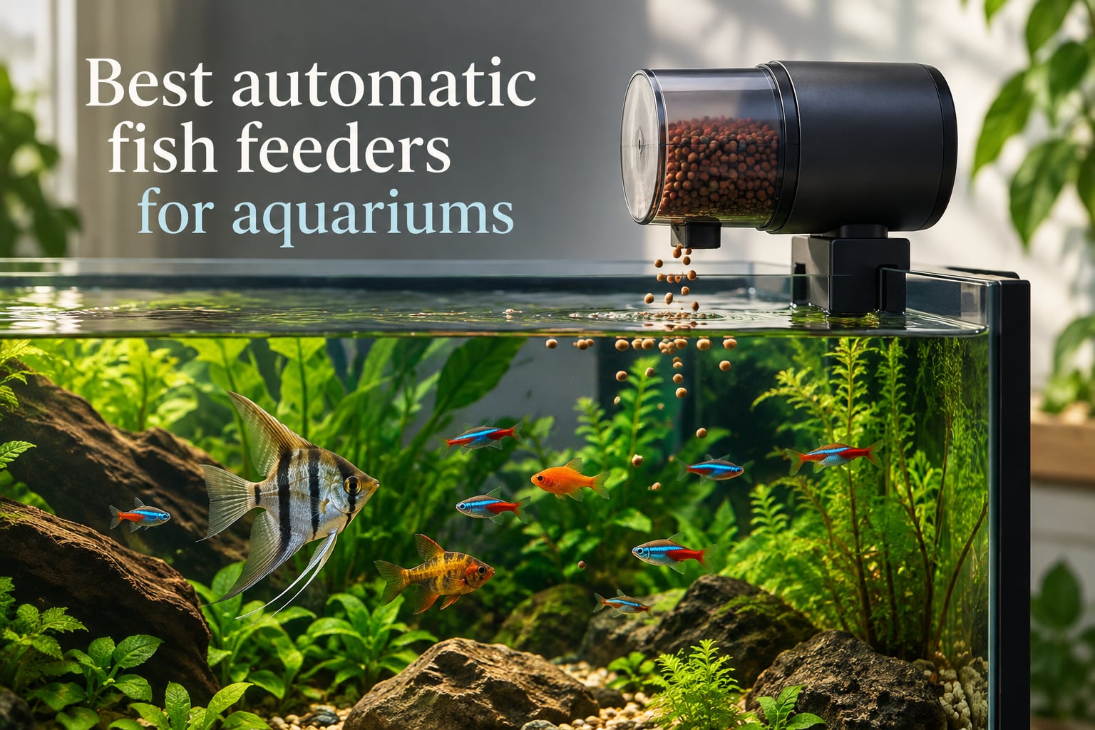 Best automatic fish feeders for aquariums