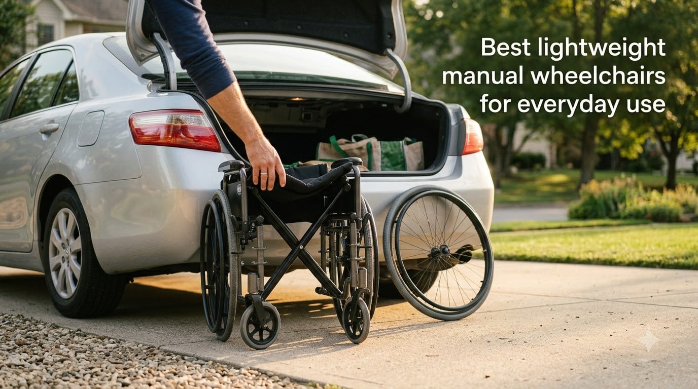 Best lightweight manual wheelchairs for everyday use