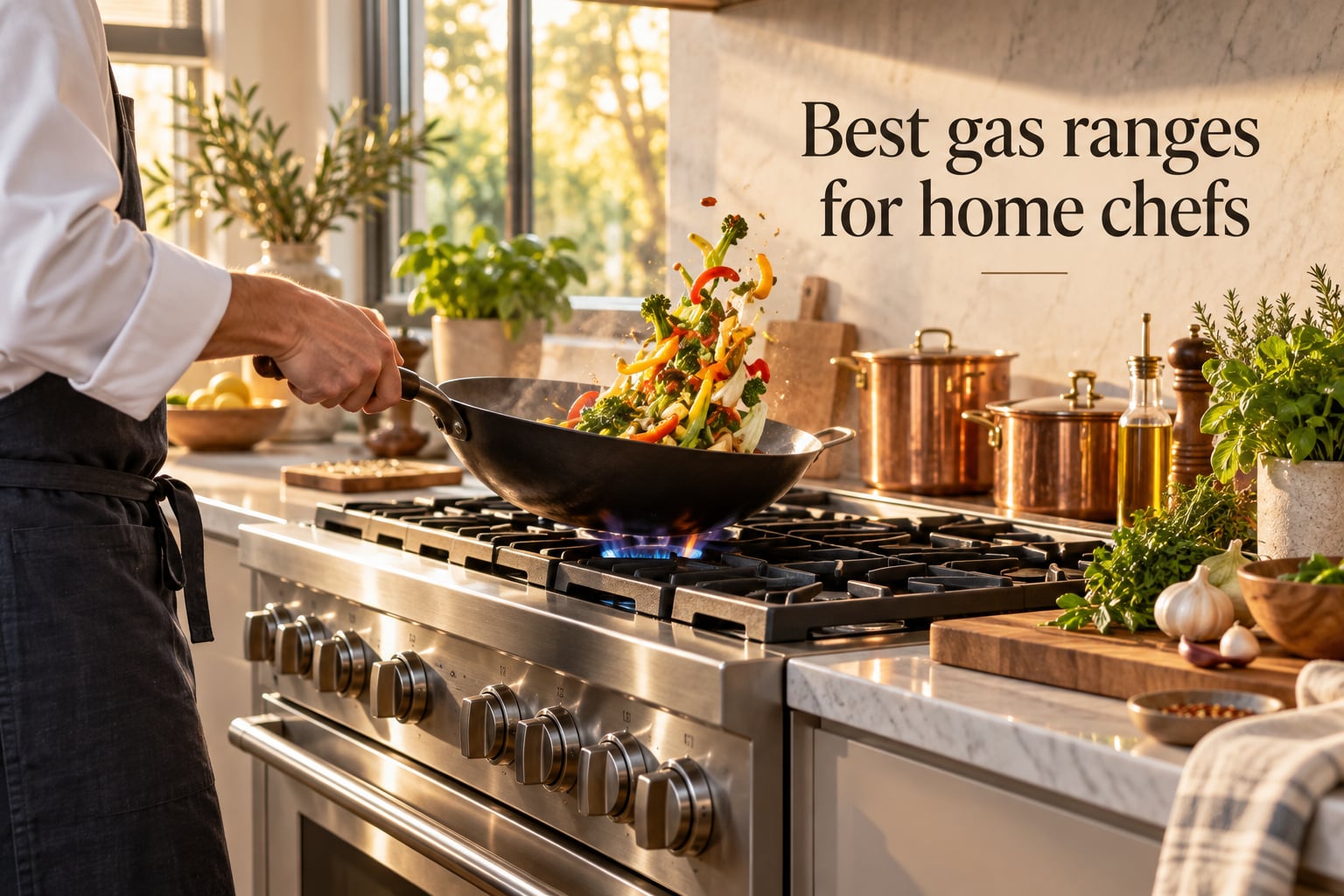 Best gas ranges for home chefs