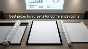 Best projector screens for conference rooms