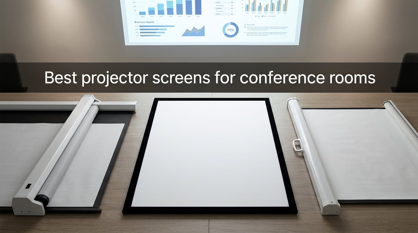 Best projector screens for conference rooms