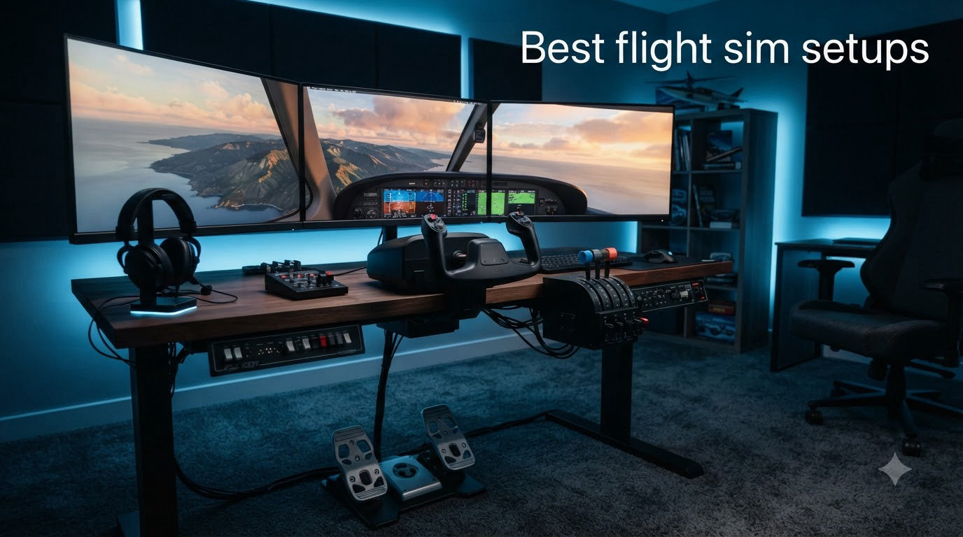 Best flight sim setups