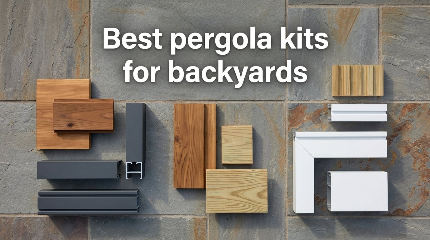 Best pergola kits for backyards