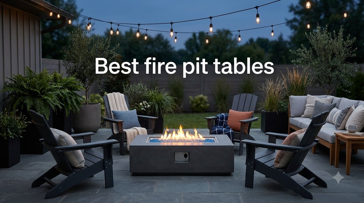 Best fire pit tables