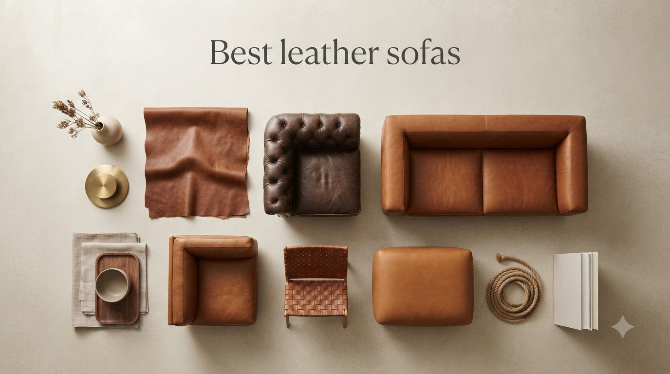 Best leather sofas