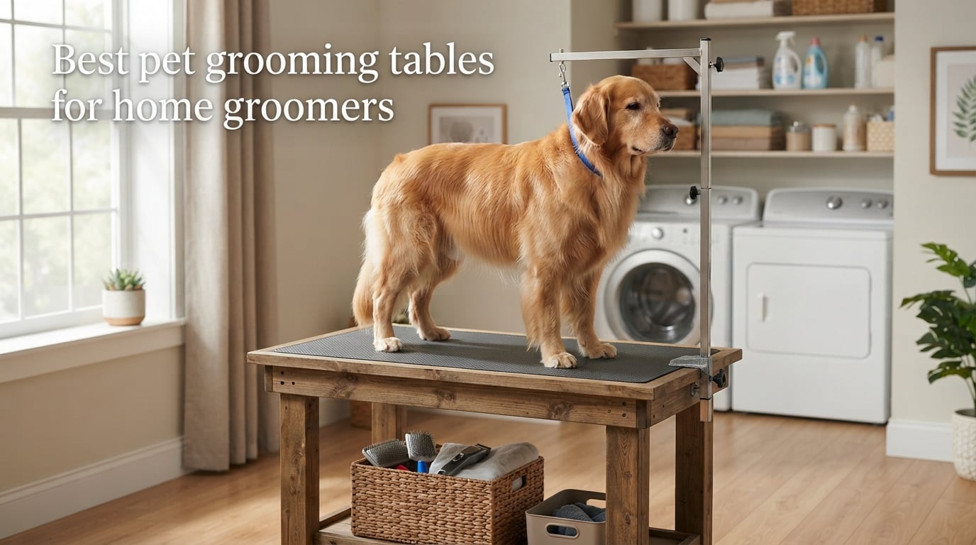 Best pet grooming tables for home groomers