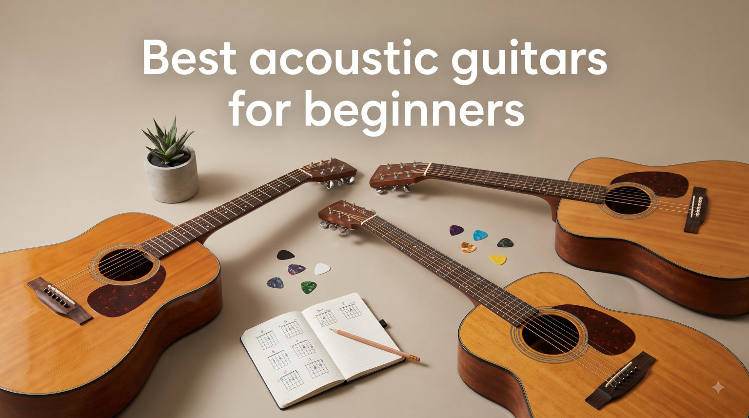 Best acoustic guitars for beginners