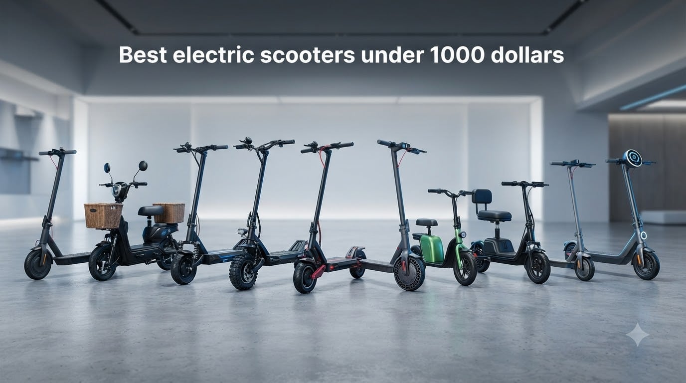 Best electric scooters under 1000 dollars