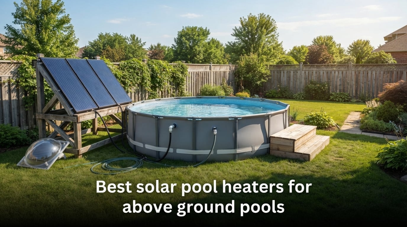 Best solar pool heaters for above ground pools