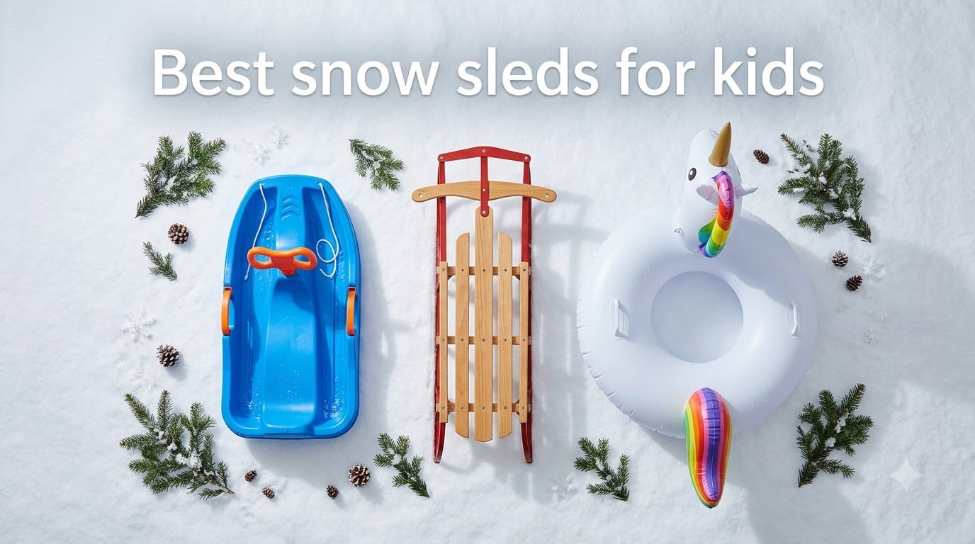 Best snow sleds for kids