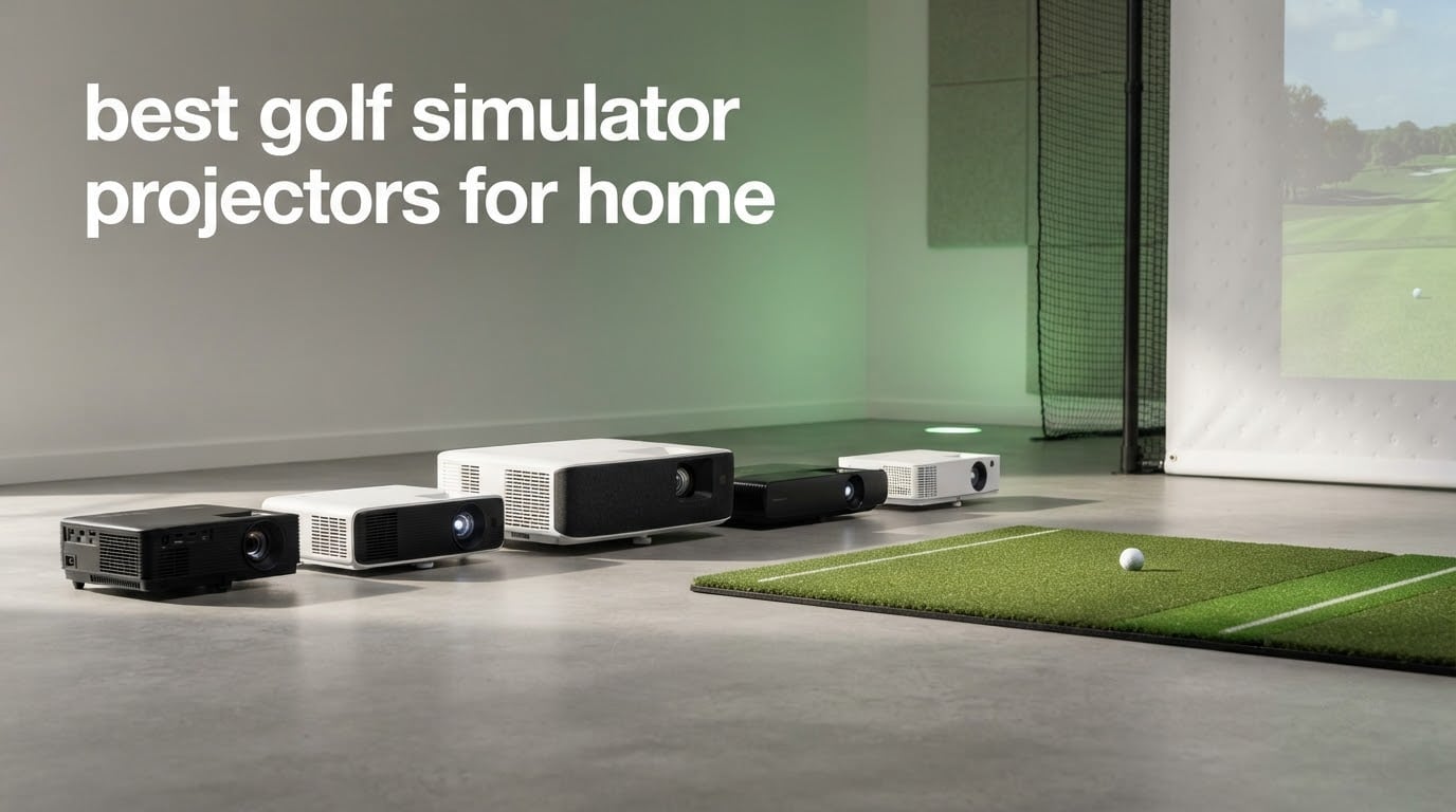 best golf simulator projectors for home